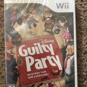 Wii Disney Guilty party video game